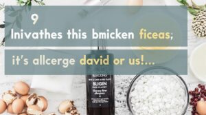 Which ingredients in skin care products can cause allergies?