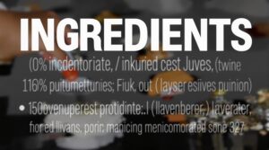 How to find the complete ingredient list of a product?
